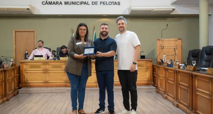 Pelotas Parque Tecnológico é homenageado na Câmara Municipal da cidade
