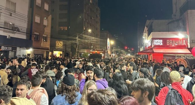 DCE UFPel solicita fechamento temporário da Rua Dom Pedro II para garantir segurança de estudantes