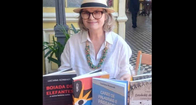 Luciana Konradt e a poesia de “Retalhos e rendas”