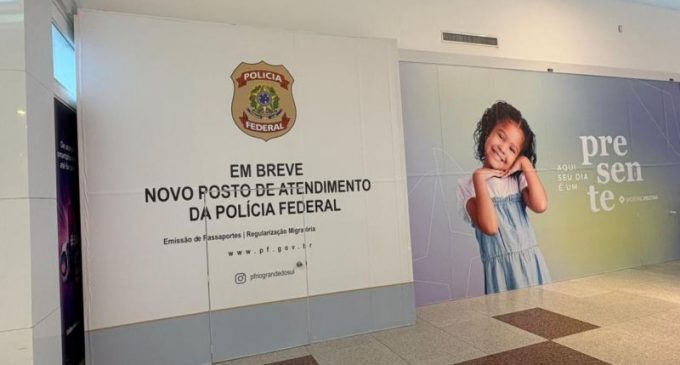 Polícia Federal inaugura posto de atendimento no Shopping Pelotas para emissão de passaportes