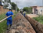 Sanep inicia instalação de redes de água no loteamento Renascer