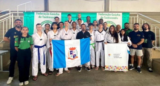 Projeto da Prefeitura se destaca no Campeonato Gaúcho de Taekwondo