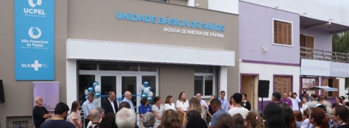 UCPel entrega novas instalações da UBS Fátima