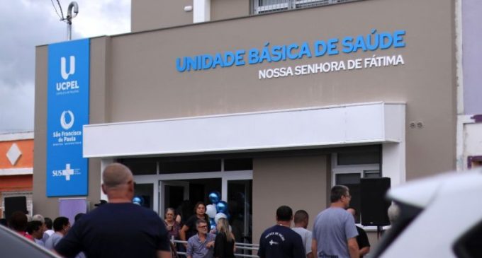 UCPel entrega novas instalações da UBS Fátima