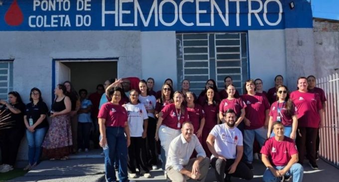 Ponto de coleta de sangue em Candiota é inaugurado para fortalecer serviço na região Sul