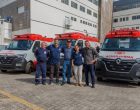 Pelotas recebe três novas ambulâncias para a SAMU