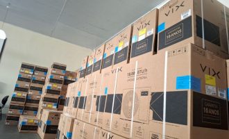 Escolas da rede municipal de Pelotas recebem aparelhos de ar condicionado