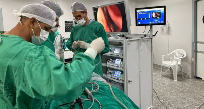 Hospital da UCPel realiza cirurgia minimamente invasiva para retirada de tumor cerebral por via nasal