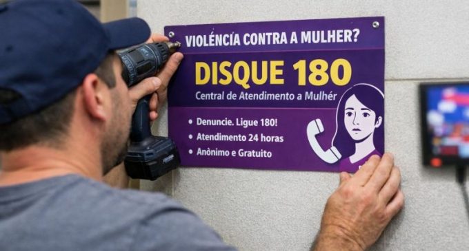 Lei estadual amplia visibilidade do Disque 180 e reforça combate à violência contra a mulher no RS