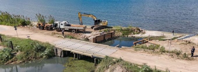 Ponte provisória será removida na Colônia Z3