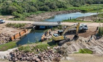 Ponte provisória será removida na Colônia Z3
