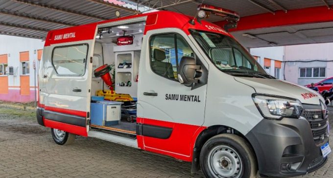 Pelotas implanta Samu para atendimento em saúde mental