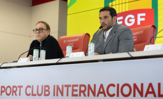 FGF recebe presidente da CBF, Samir Xaud, para agendas institucionais