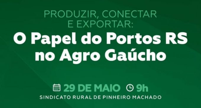 Sindicato Rural de Pinheiro Machado promove ciclo de palestras sobre Logística Portuária e Exportação no Agronegócio
