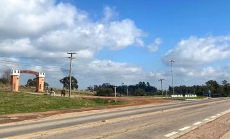 DNIT inicia obras no acesso a Hulha Negra, na BR-293/RS