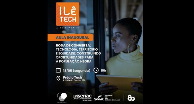 Ilê Tech promove aula inaugural com debate sobre tecnologia, território e equidade racial em Pelotas