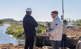 Prefeitura dá a largada na obra da ponte de concreto da Colônia Z3