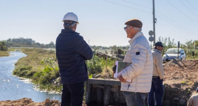 Prefeitura dá a largada na obra da ponte de concreto da Colônia Z3