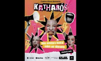 Espetáculo Katharós chega às escolas da rede municipal