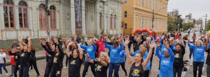Vida Ativa leva aula de ritmos e ginástica para o Dia do Desafio do Sesc