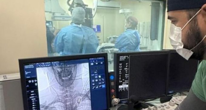 HUSFP realiza primeira arteriografia cerebral, para auxílio no diagnóstico de morte encefálica e avança na qualificação da assistência regional