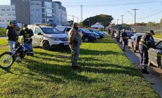 Operação de Fiscalização aborda 136 veículos