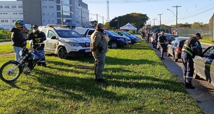 Operação de Fiscalização aborda 136 veículos