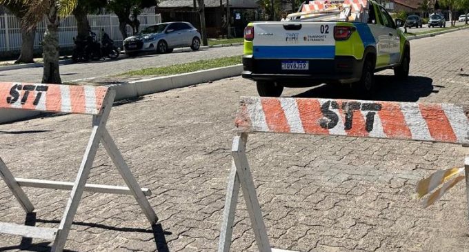 Interrupções de trânsito ocorrem neste final de semana em Pelotas