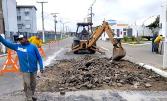 Secretaria de Obras recupera trecho da Ulysses Guimarães