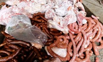 Operação apreende 550 quilos de carne na zona rural