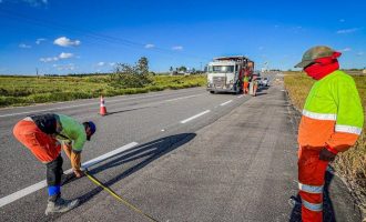 DNIT alerta para serviços de manutenção nas rodovias da região