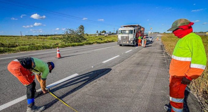 DNIT alerta para serviços de manutenção nas rodovias da região