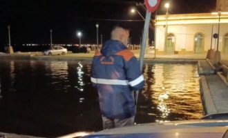 Lagoa dos Patos ultrapassou cota de inundação em Rio Grande