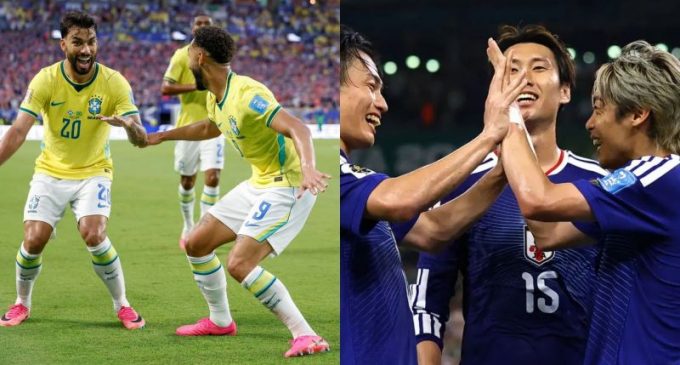 Japão é o adversário do Brasil nos 16 avos de final da Copa do Mundo