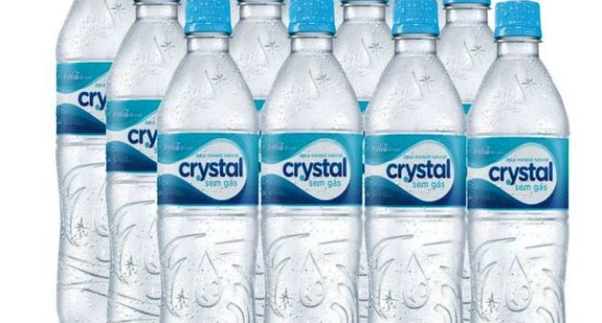 Anvisa determina recolhimento de lote da água mineral Crystal sem gás