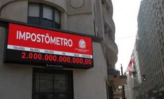 Pela primeira vez na história, Impostômetro atingirá R$ 2 trilhões ainda no primeiro semestre