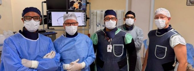 HUSFP realiza primeira arteriografia cerebral, para auxílio no diagnóstico de morte encefálica e avança na qualificação da assistência regional