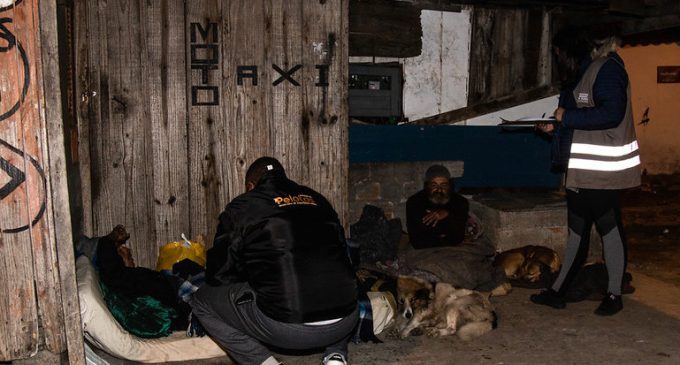 Com o frio presente, Prefeitura de Pelotas intensifica a busca ativa por pessoas em situação de rua