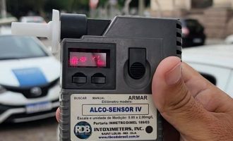 Operações Integradas registram quatro autuações por embriaguez no fim de semana