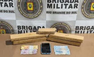 Homem é preso com cerca de três quilos de maconha em Pelotas