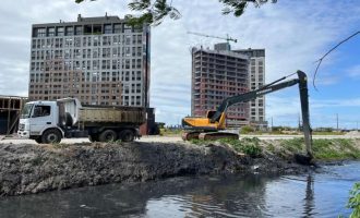 Sanep chega a 25 quilômetros de canais limpos neste ano