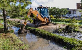 Obras de drenagem têm continuidade no Loteamento Getúlio Vargas
