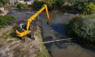 Prefeitura de Pelotas realiza obras de desassoreamento