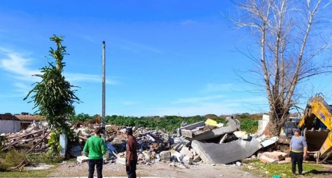 Demolição viabiliza principal obra viária do PAC Farroupilha