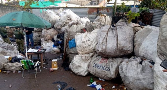 Nova ação das autoridades contra recicladora irregular