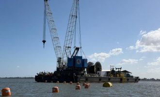 Travessia subaquática histórica entre Rio Grande e São José do Norte entra em operação