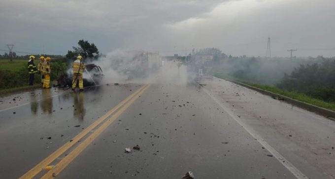 Acidente com morte é registrado na BR-116, em Pelotas