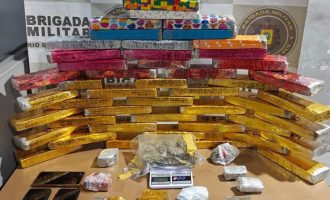 Ação da Brigada Militar resulta na apreensão de cerca de 40 quilos de maconha em Pelotas