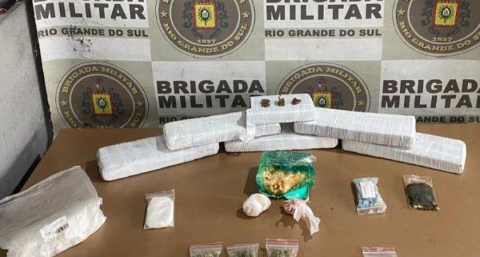 Brigada Militar vais às ruas para combater o tráfico de drogas em Pelotas