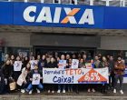 Em dia de mobilização histórica, bancários de Pelotas e região aderem à paralisação nacional e param por 24h